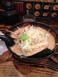 北海道の味噌ラーメン